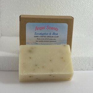 Eucalyptus & Aloe Natural Bar Soap, single bar